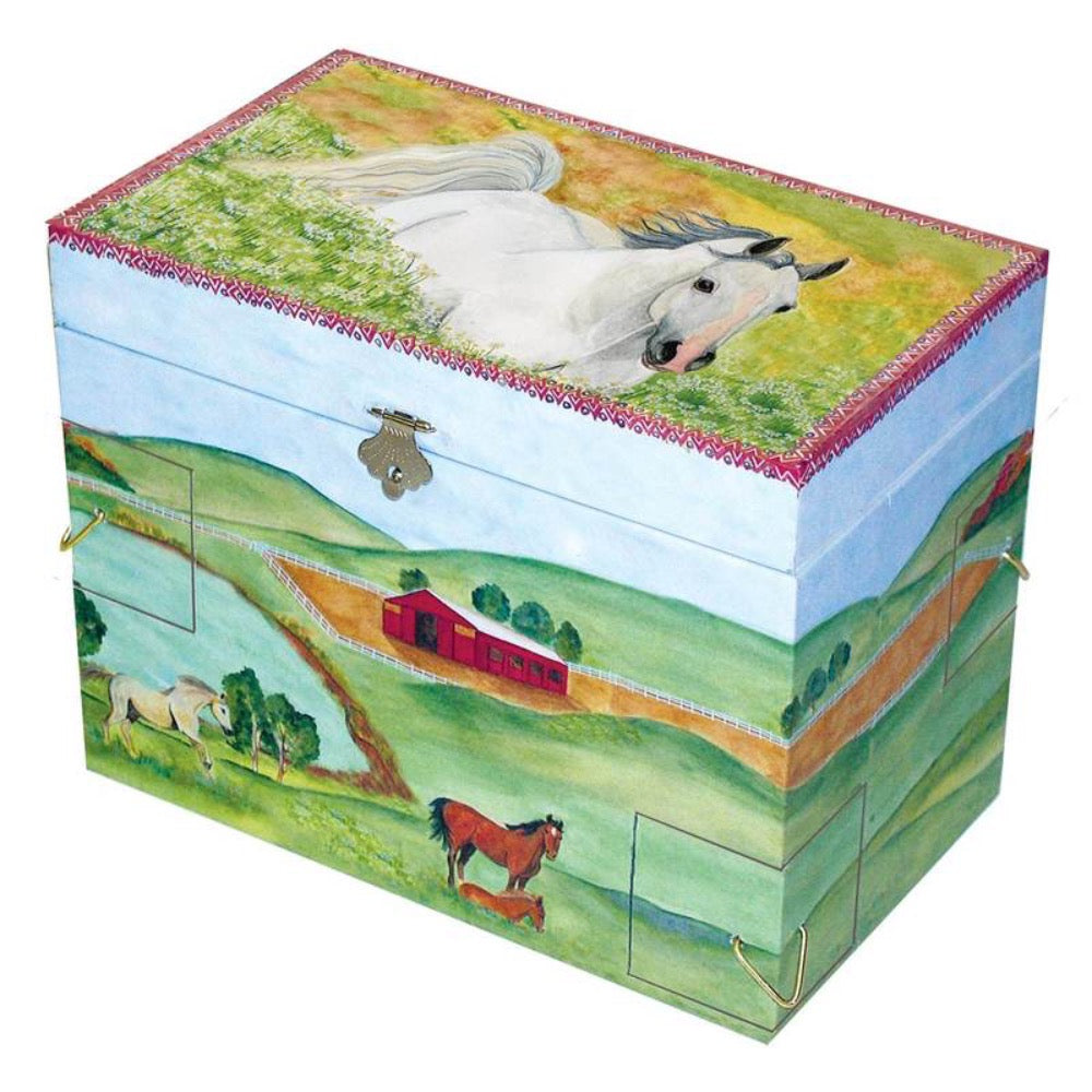 ENCHANTMINTS HIDEAWAY HORSE MUSIC BOX