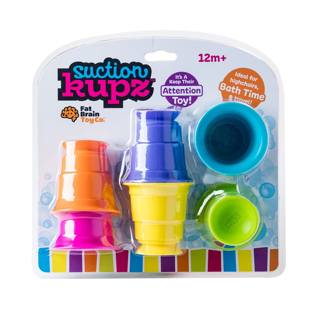 FAT BRAIN TOYS SUCTION KUPZ ACTIVITY SET