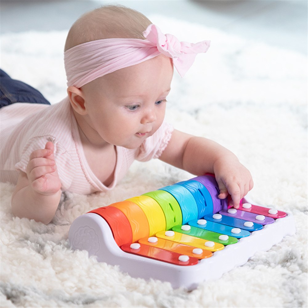 FAT BRAIN TOYS ROCK N ROLLER PIANO