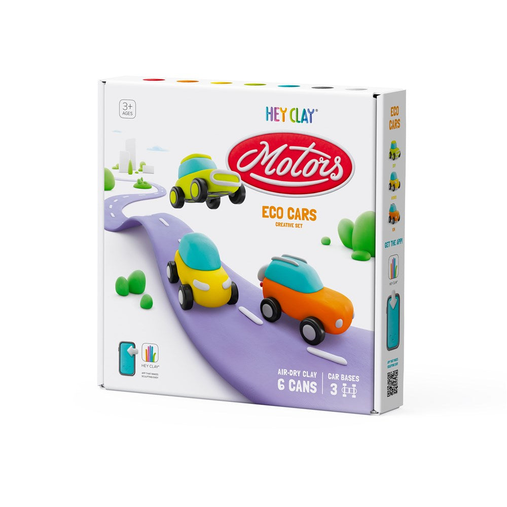 HEY CLAY MOTORS ECO CARS CREATIVE (6 CANS)