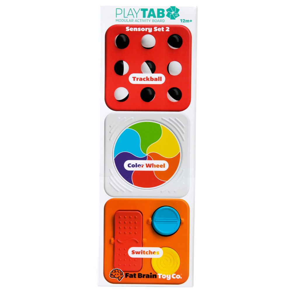 FAT BRAIN TOYS PLAYTAB SENSORY SET 2