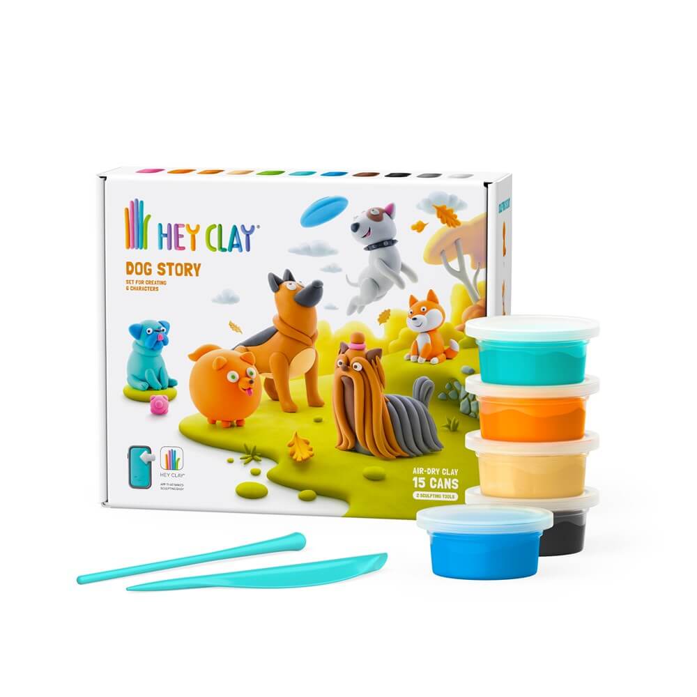 HEY CLAY DOG STORY (15 CANS)