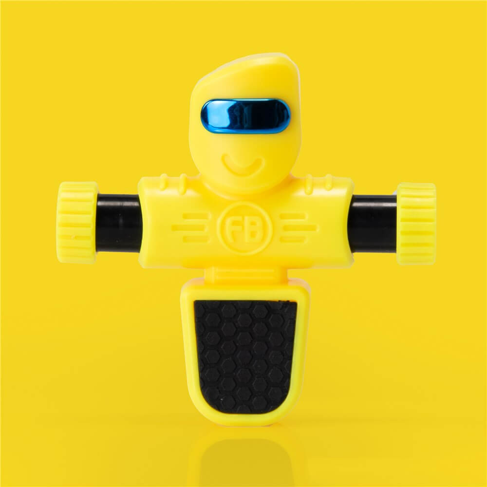 FAT BRAIN TOYS FOOSBOTS SINGLE STINGER YELLOW