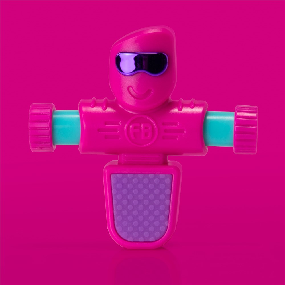 FAT BRAIN TOYS FOOSBOTS SINGLE PULSE PINK
