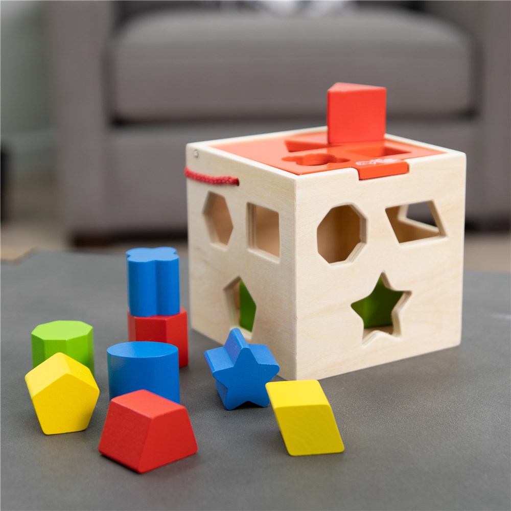 FAT BRAIN TOYS TAKE ALONG SHAPES SORTER