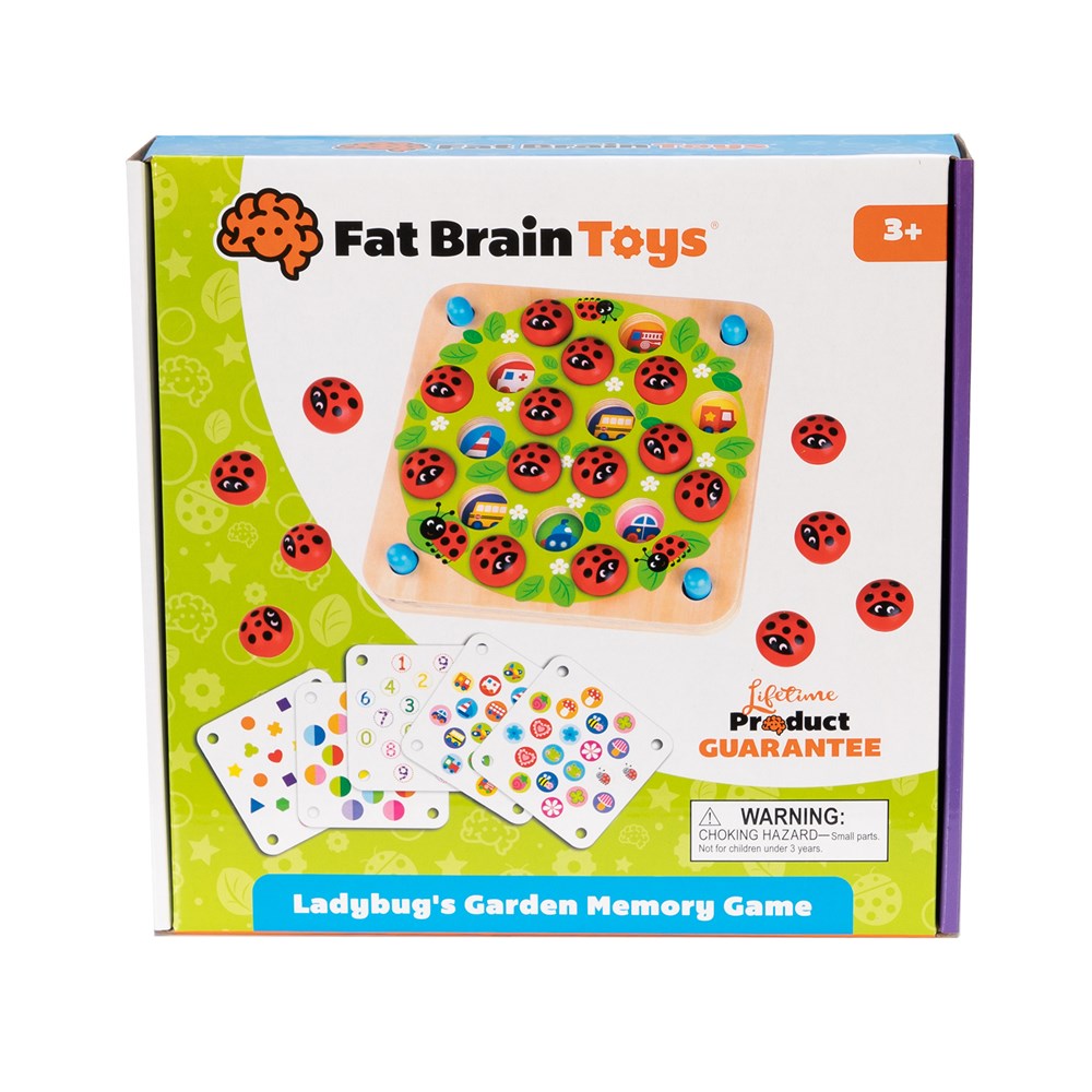FAT BRAIN TOYS LADYBUGS GARDEN MEMORY GAME
