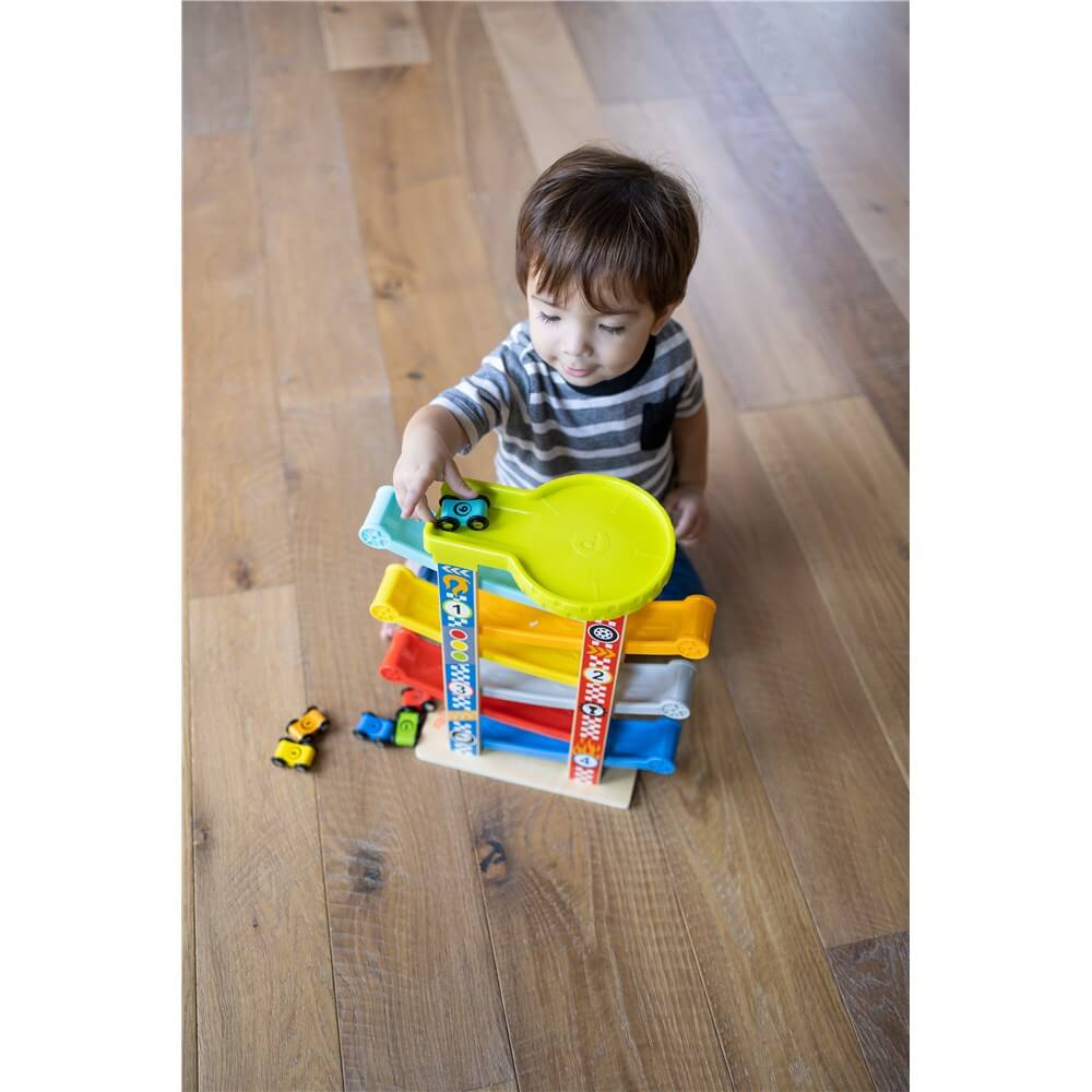 FAT BRAIN TOYS ZIGZAG RACETRACK