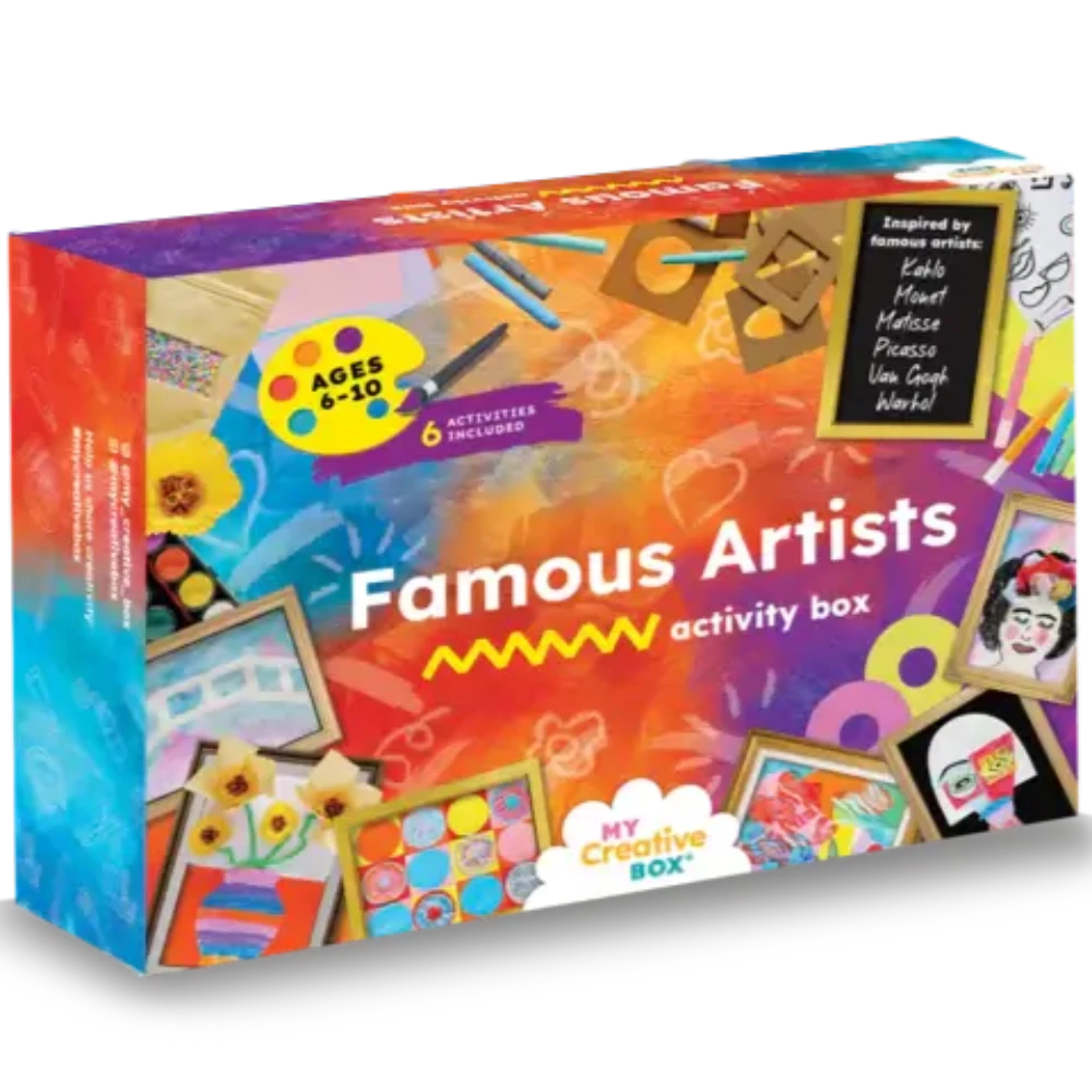 MY CREATIVE BOX FAMOUS ARTIST ACTIVITY BOX