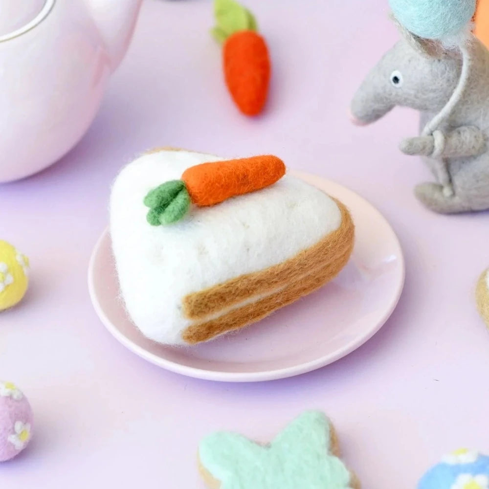TARA TREASURES FELT CARROT CAKE