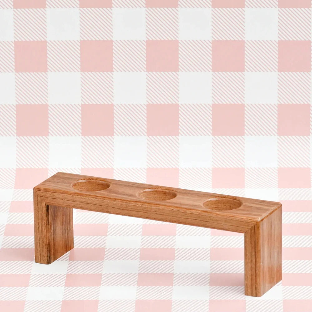 TARA TREASURES WOODEN ICE CREAM CONE HOLDER