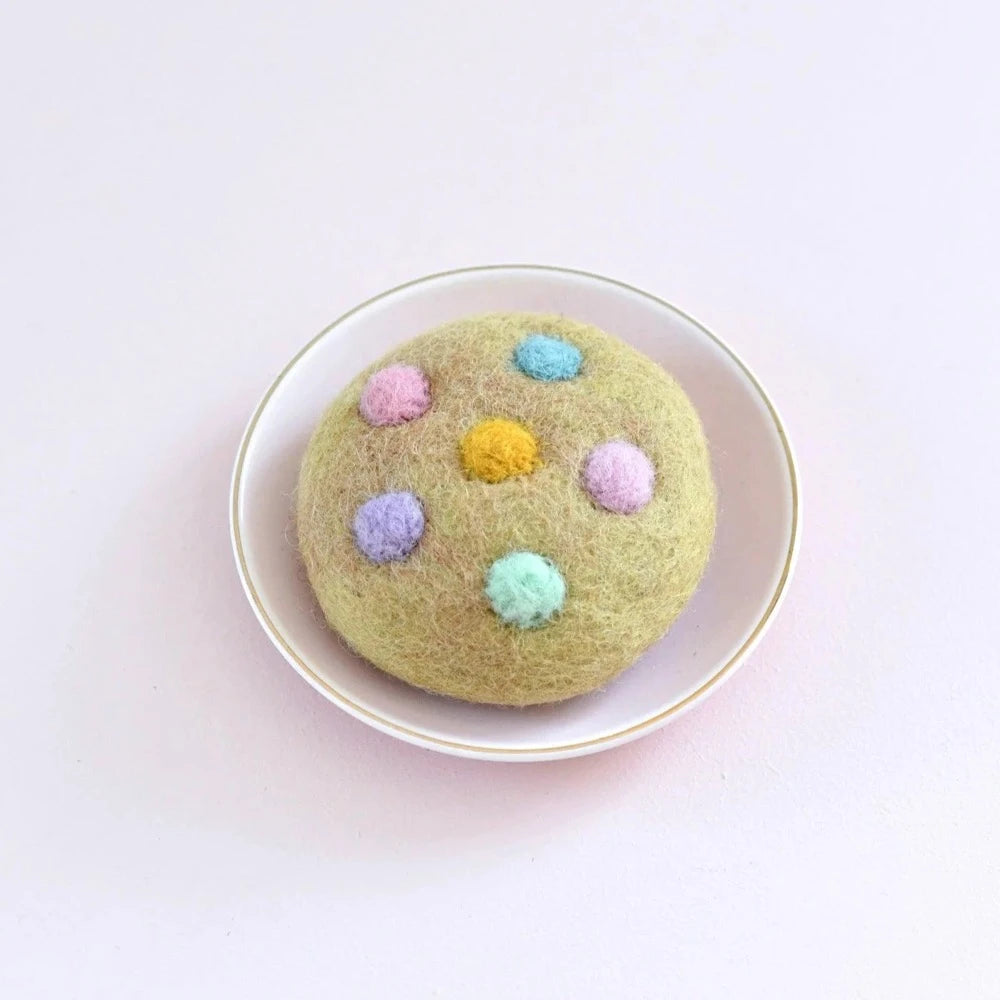 TARA TREASURES FELT PASTEL M&M COOKIE