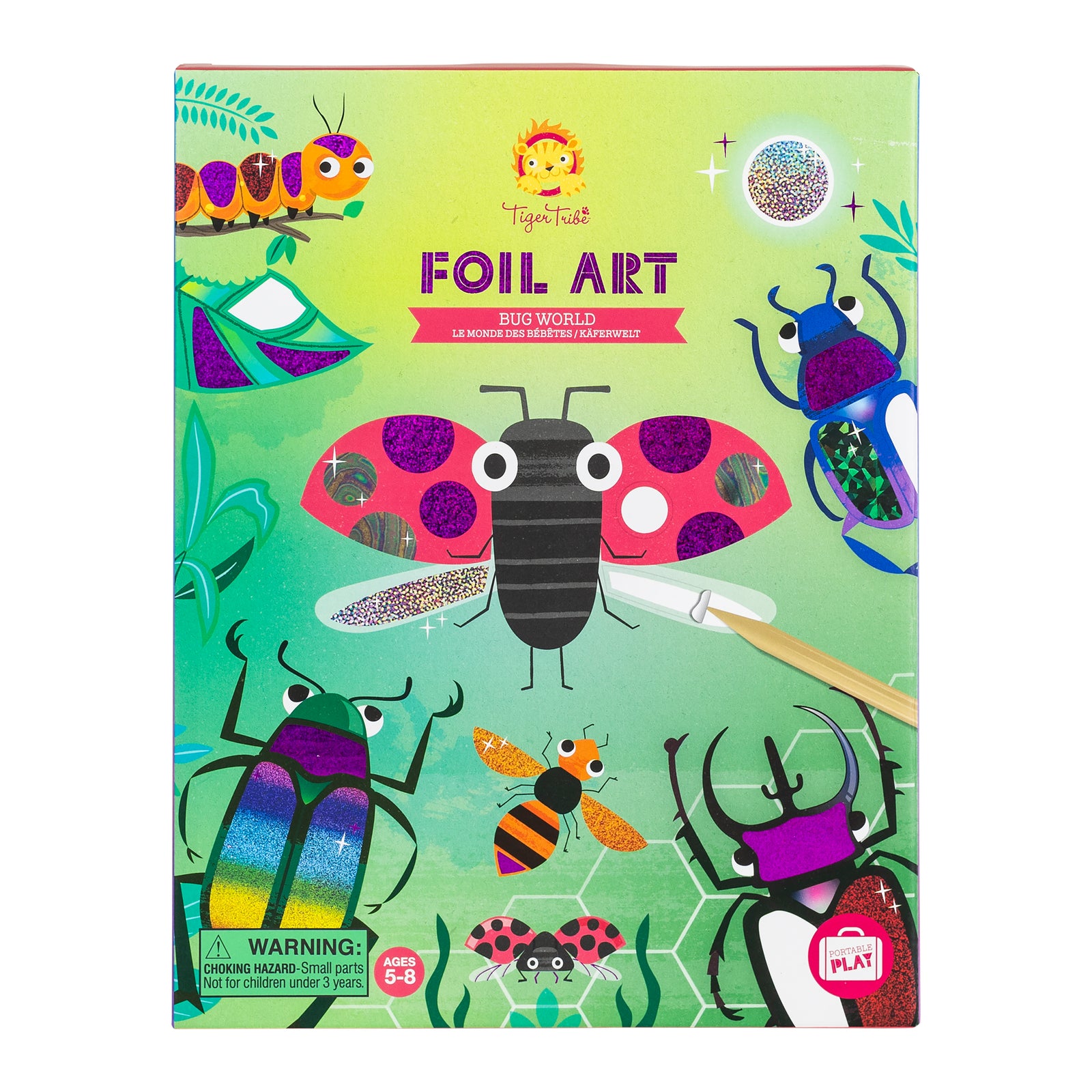 TIGER TRIBE FOIL ART BUG WORLD