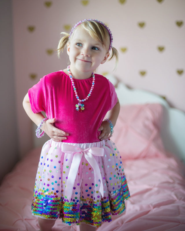 GREAT PRETENDER PARTY FUN SEQUIN SKIRT
