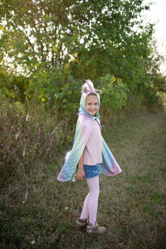 GREAT PRETENDER RAINBOW REVERSIBLE UNICORN SIZE 5-6