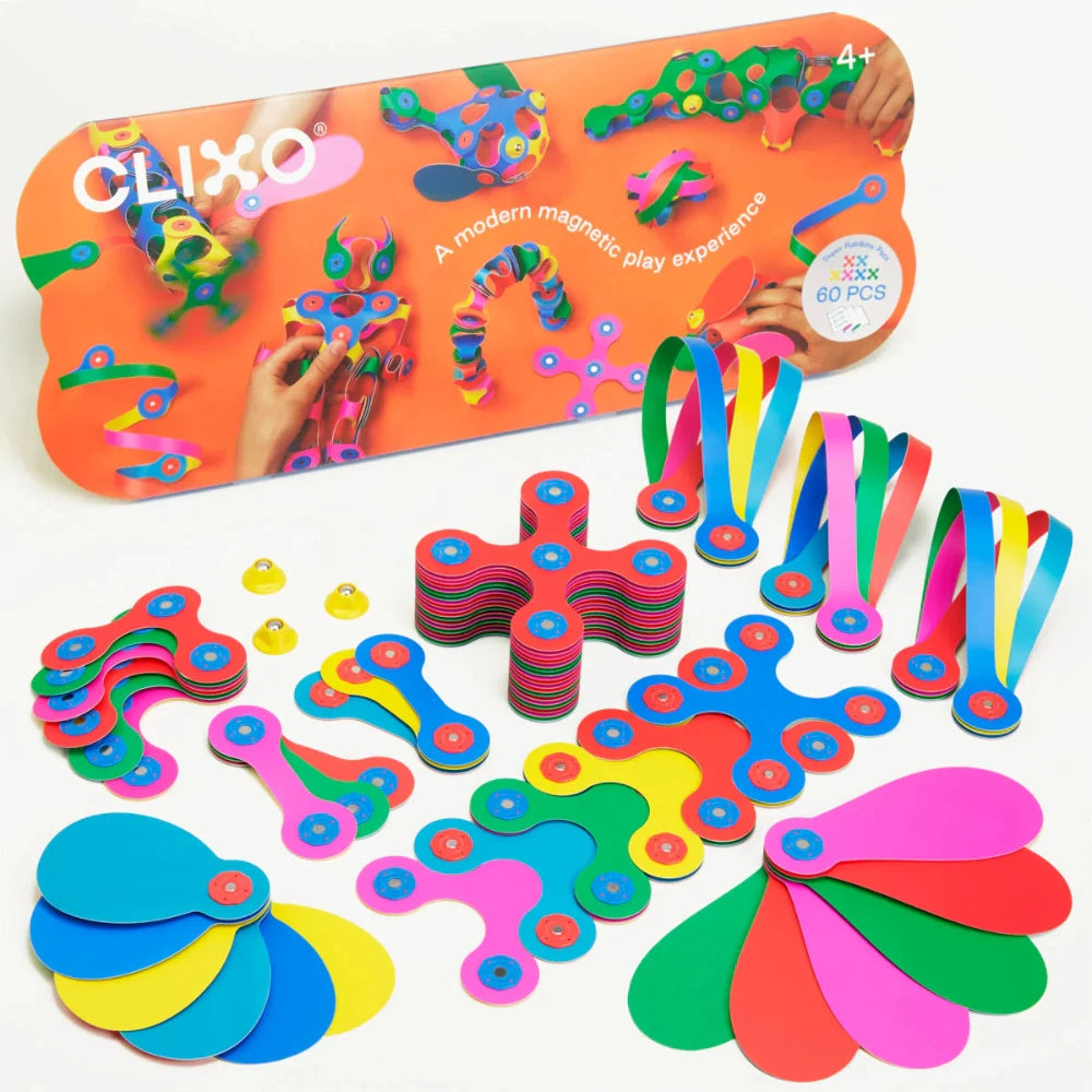 CLIXO 60PC SUPER RAINBOW PACK
