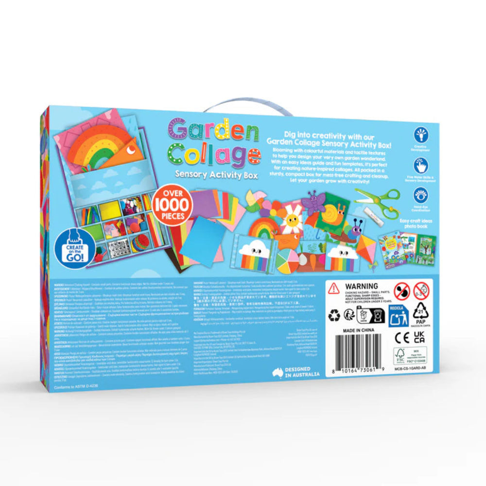 MY CREATIVE BOX GARDEN COLLAGE SENSORY CRAFT BOX