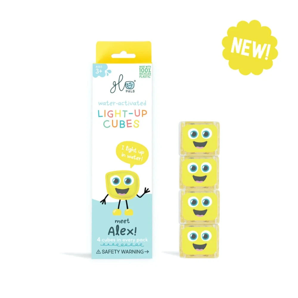 GLO PALS CUBES YELLOW ALEX
