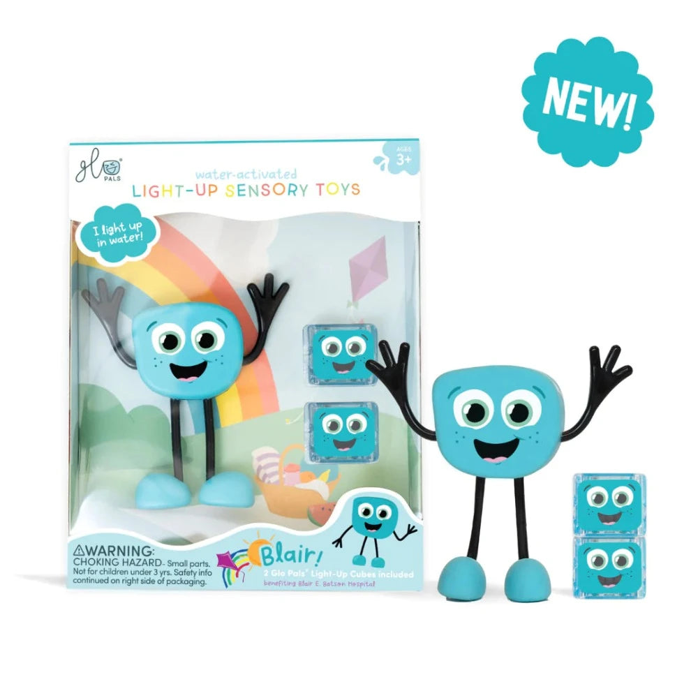GLO PALS CHARACTER SET BLUE BLAIR