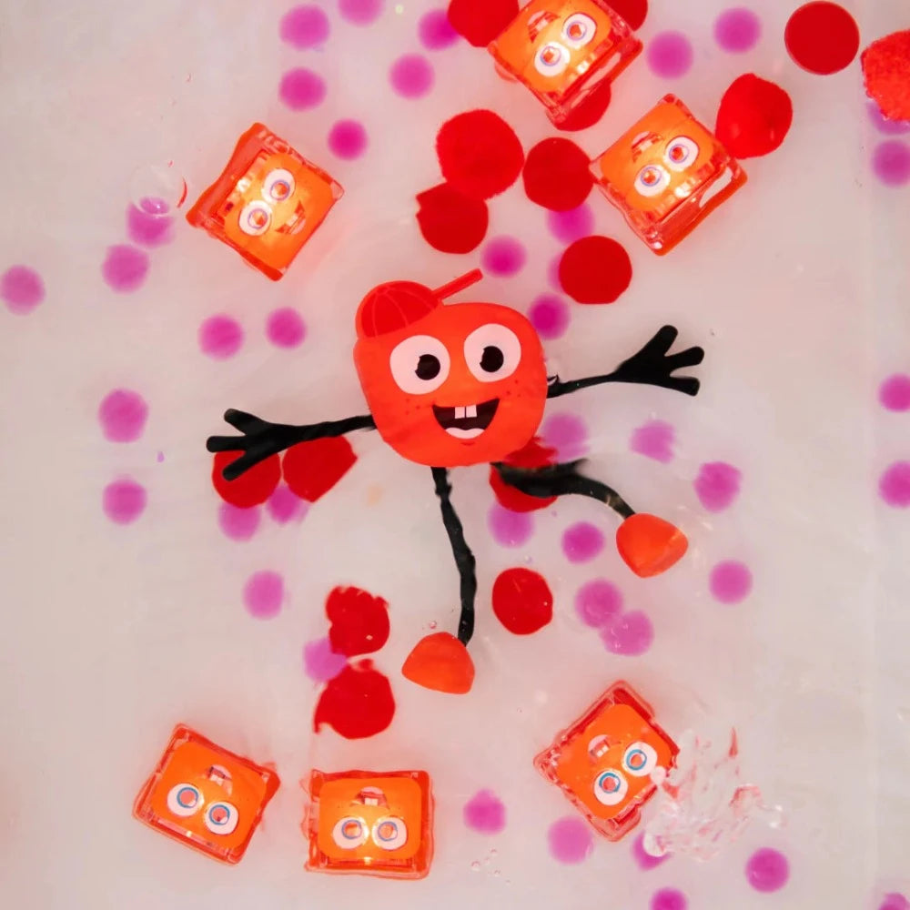 GLO PALS CHARACTER SET RED SAMMY