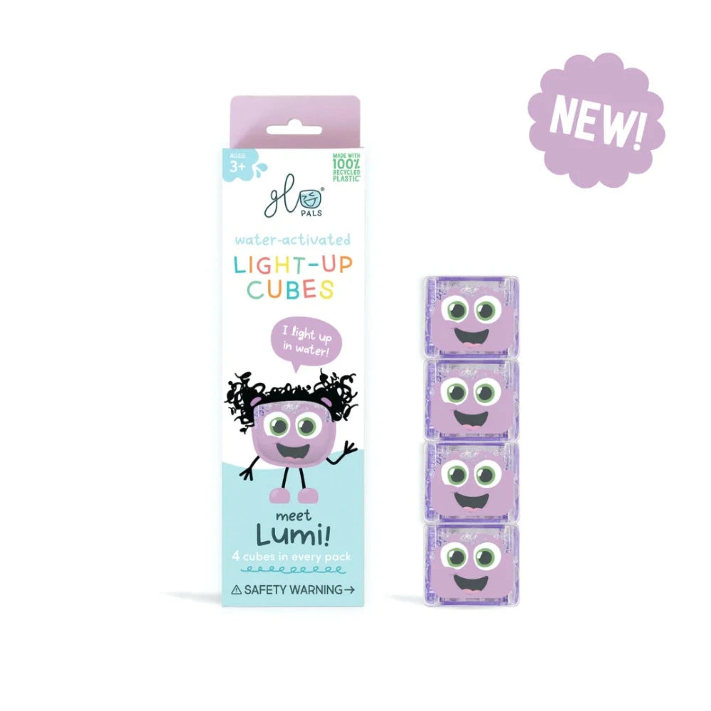 GLO PALS CUBES PURPLE LUMI
