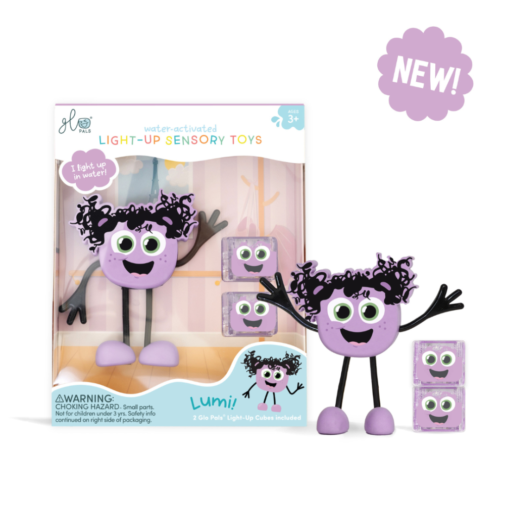 GLO PALS CHARACTER PURPLE LUMI