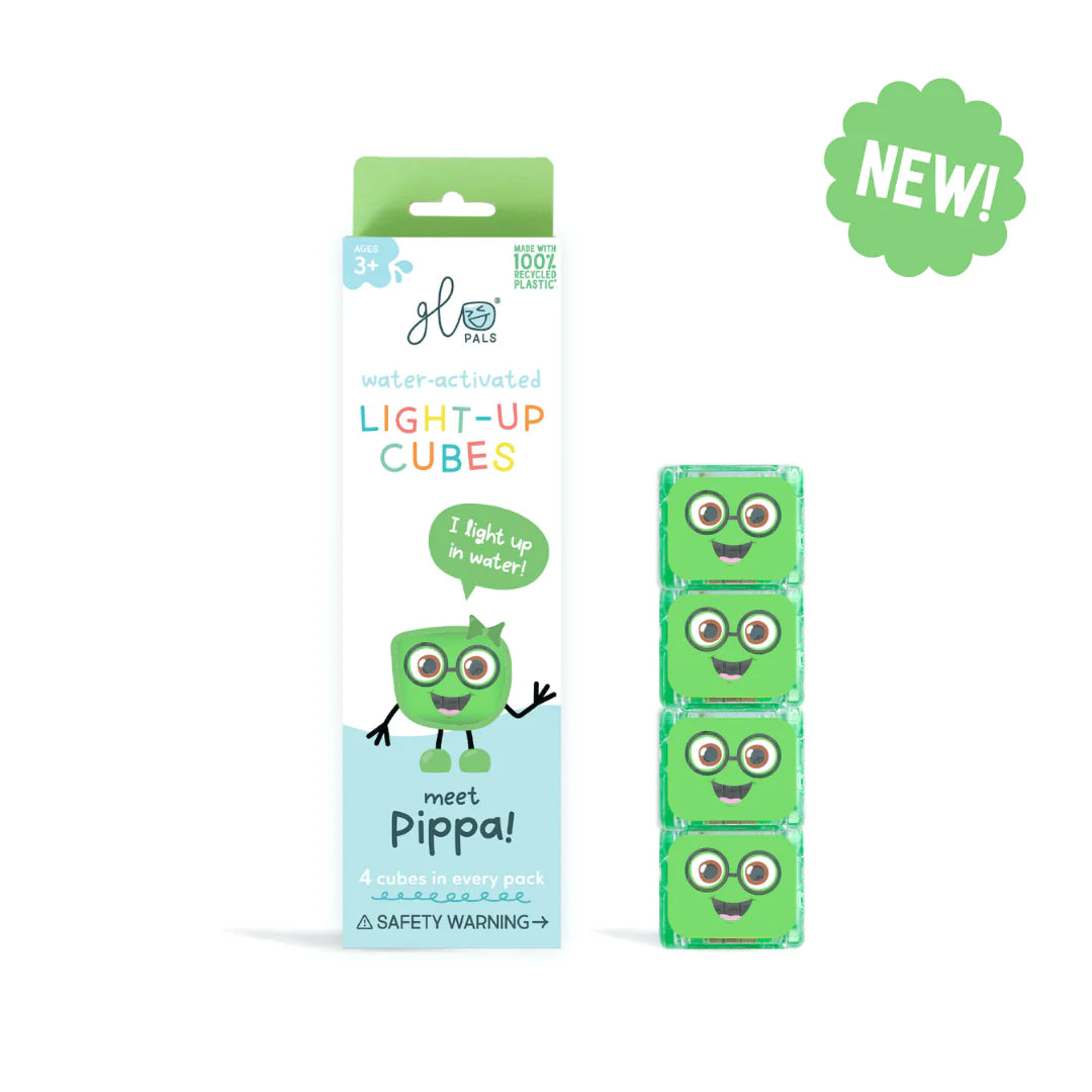 GLO PALS CUBES GREEN PIPPA