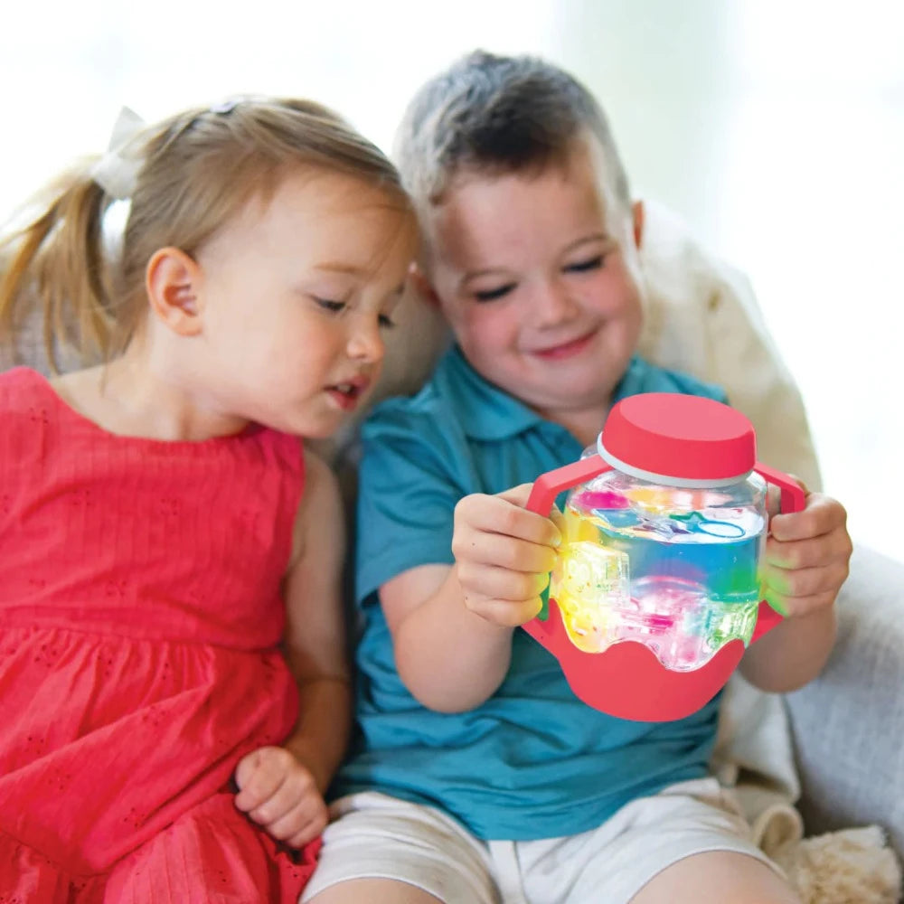 GLO PALS SENSORY JAR YELLOW