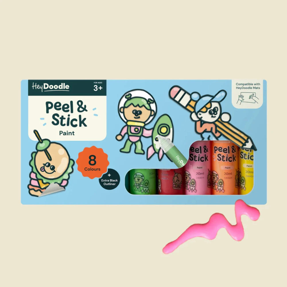 HEY DOODLE PEEL AND STICK PAINT