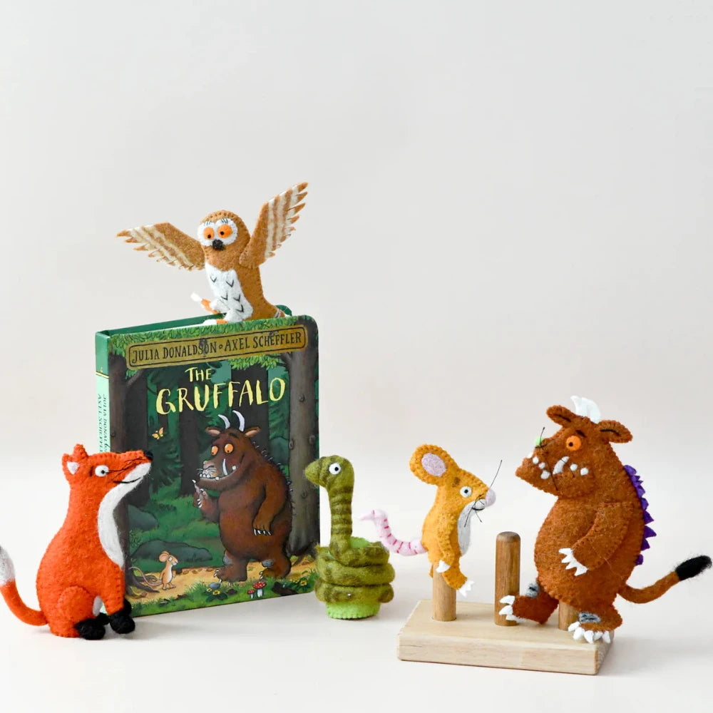 TARA TREASURES THE GRUFFALO FINGER PUPPETS SET