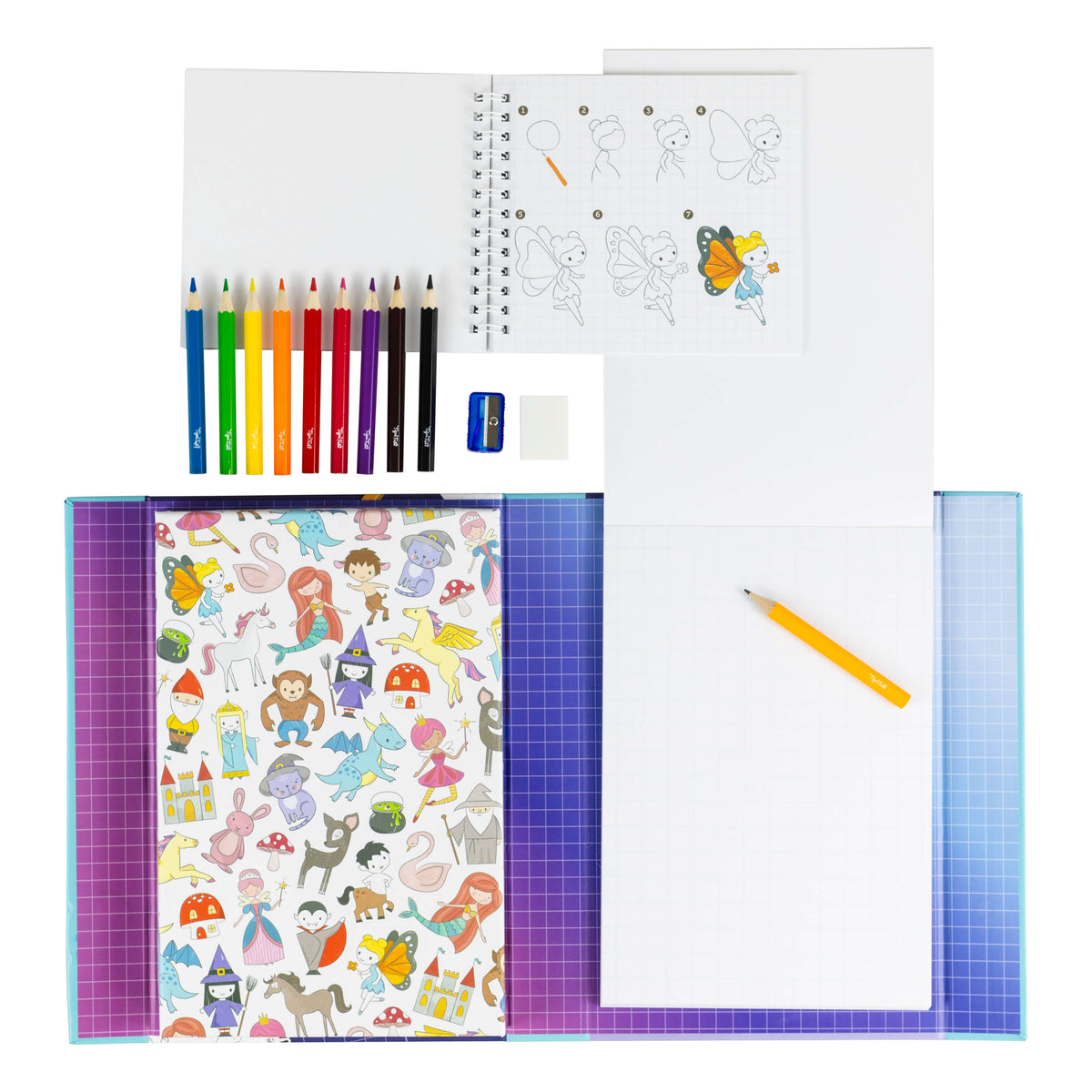 TIGER TRIBE HOW TO DRAW FAIRYTALE FANTASY