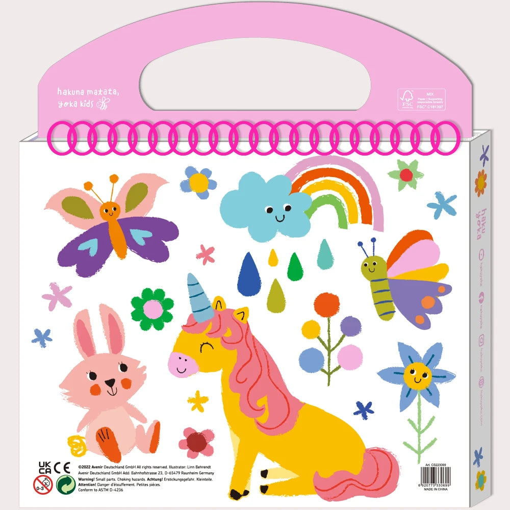 HAKU YOKA MY FIRST COLOURING KIT UNICORNS