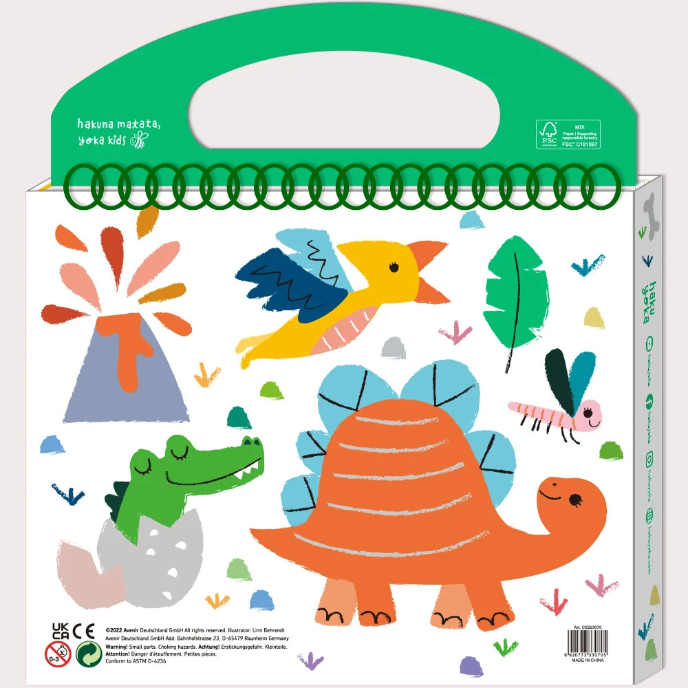 HAKU YOKA MY FIRST COLOURING KIT DINO