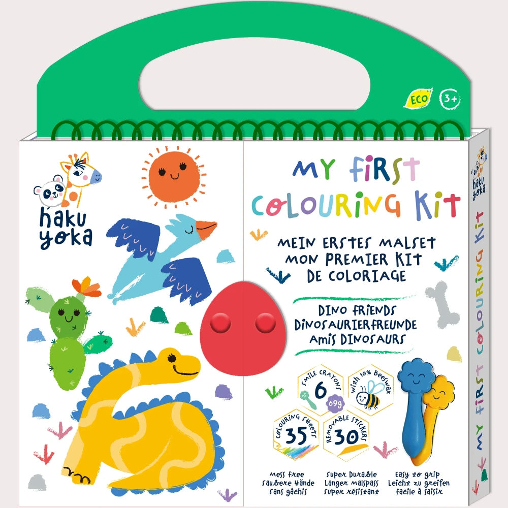 HAKU YOKA MY FIRST COLOURING KIT DINO