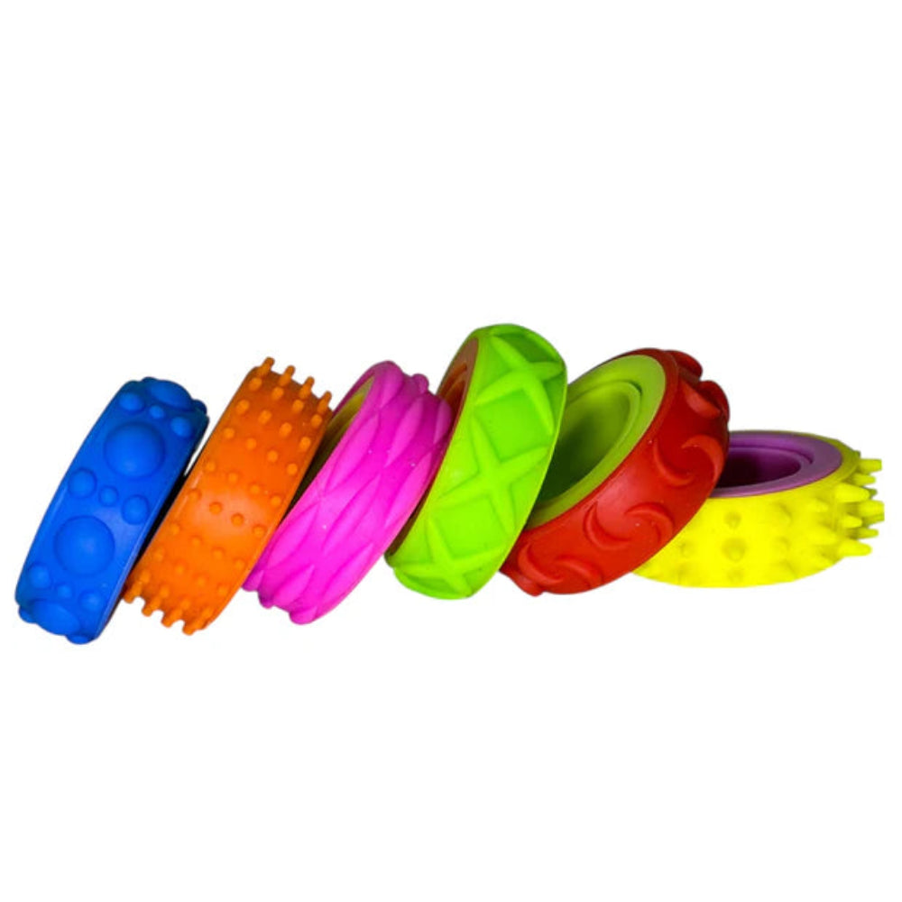 KAIKO HALO SPINNING BANDS RING
