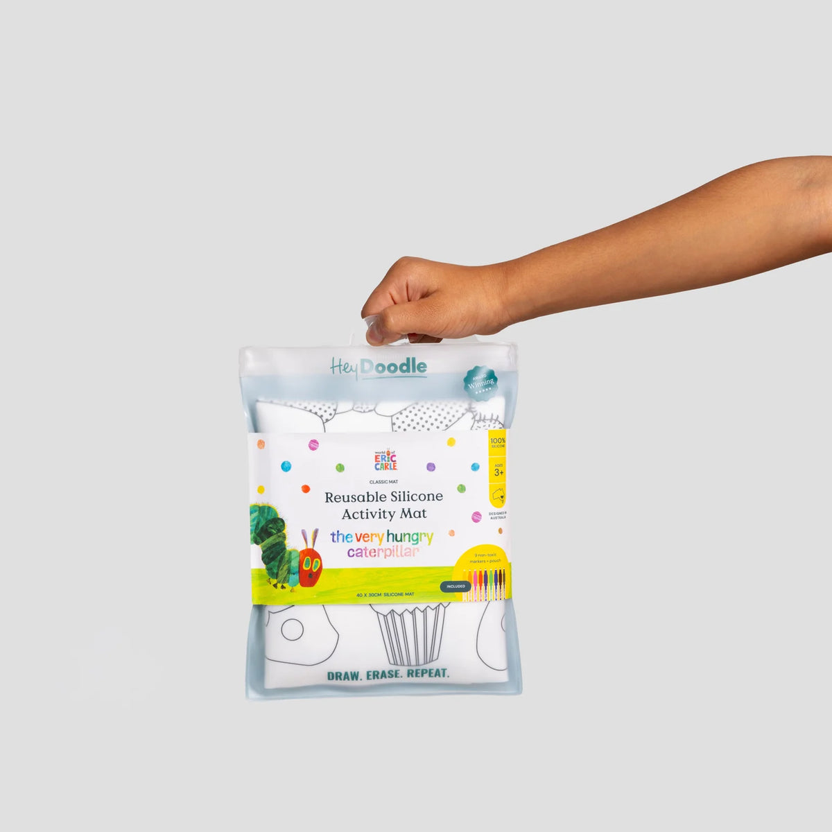 HEY DOODLE PLACEMAT THE VERY HUNGRY CATERPILLAR