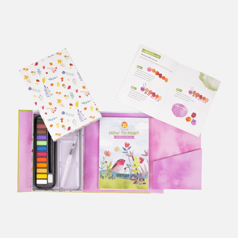 TIGER TRIBE HOW TO PAINT WATERCOLOUR