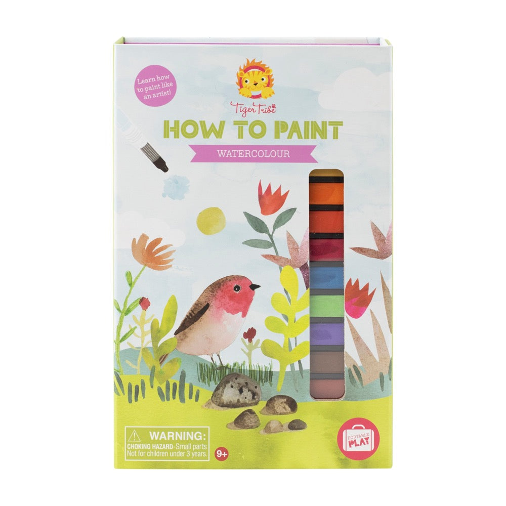 TIGER TRIBE HOW TO PAINT WATERCOLOUR