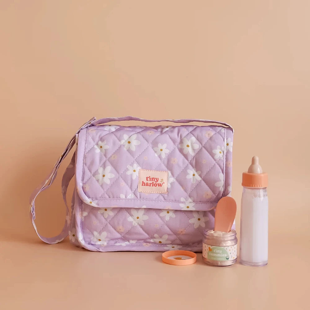 TINY HARLOW TINY NURTURERS SET LILAC DAISY