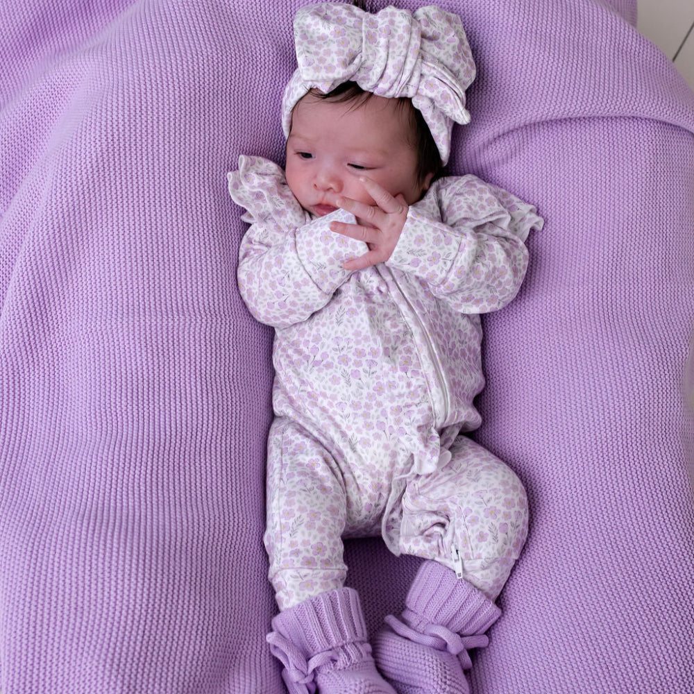GARDEN FLORAL ZIPSUIT