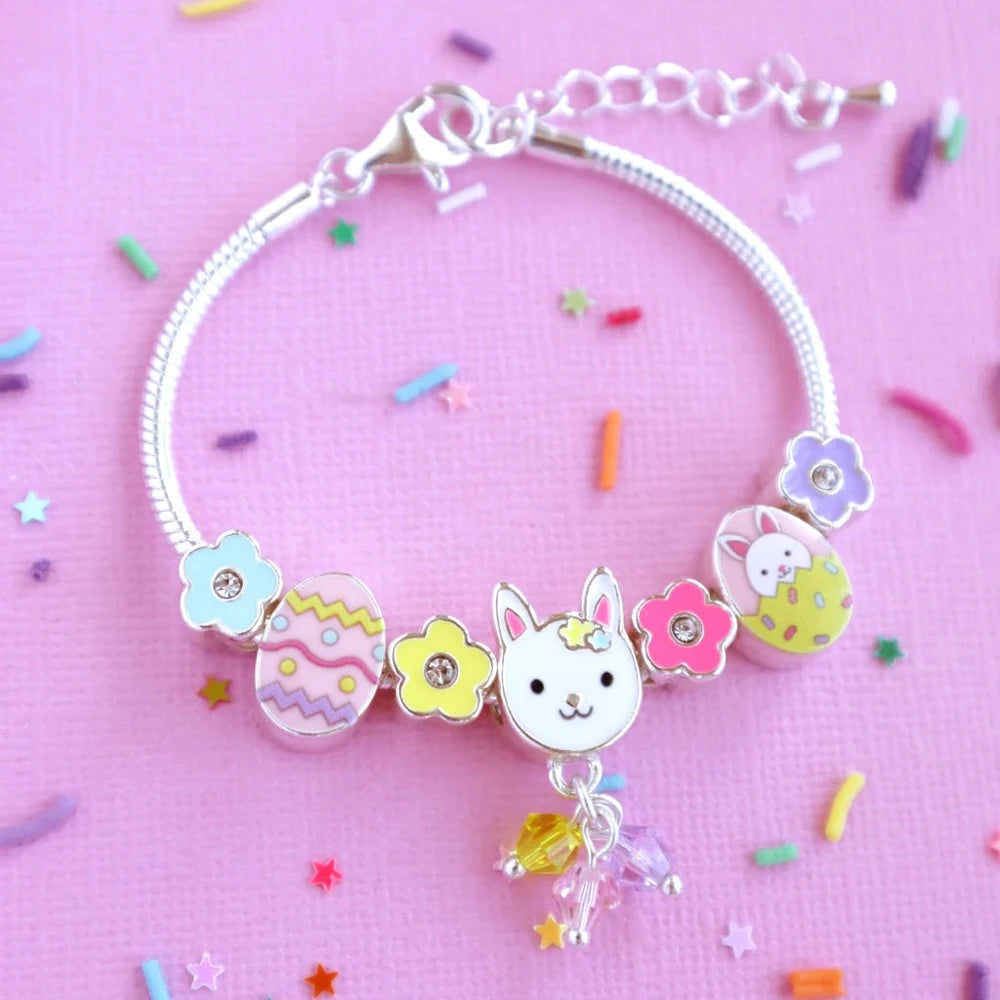 LAUREN HINKLEY EASTER BUNNY CHARM BRACELET