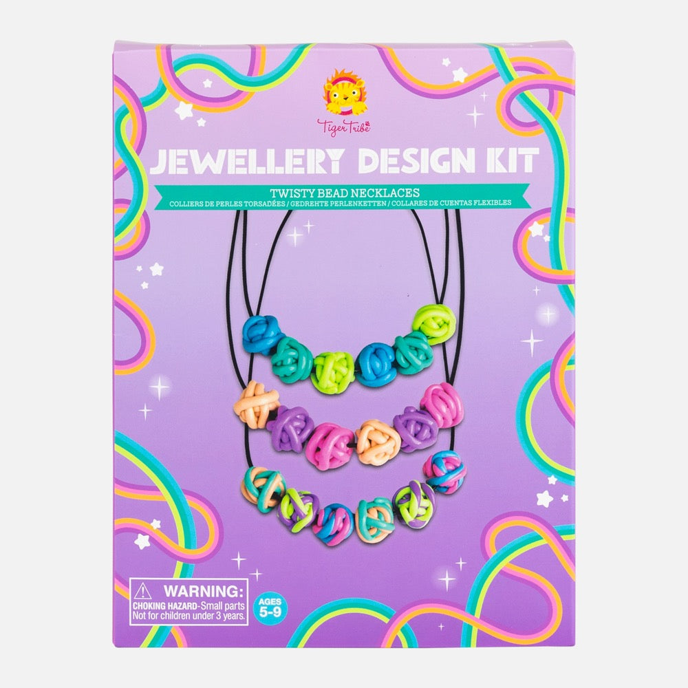 TIGER TRIBE JEWELLERY DESIGN KIT TWISTY BEAD NECKLACE
