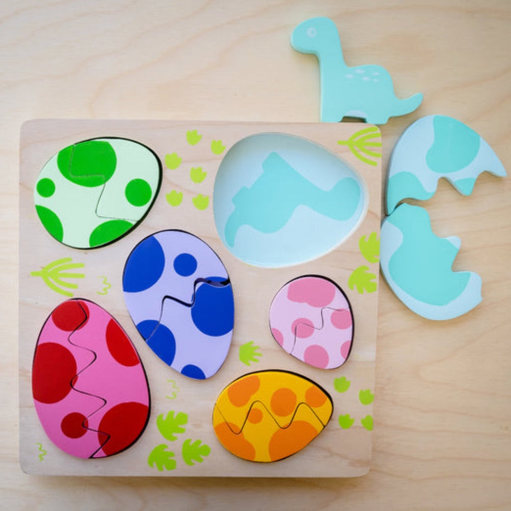 KIDDIE CONNECT CHUNKY EGG AND DINO PUZZLE