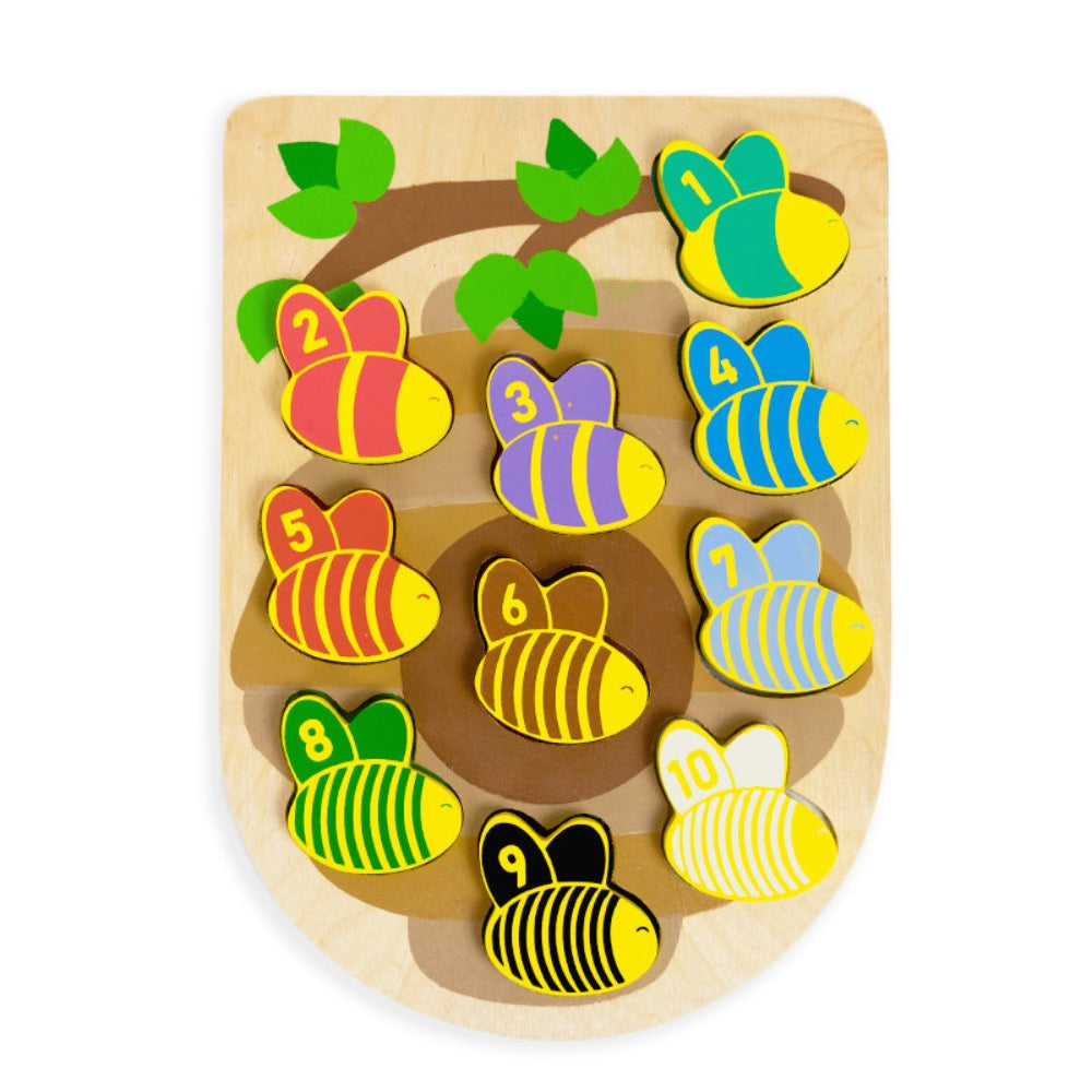 KIDDIE CONNECT 123 BEE PUZZLE