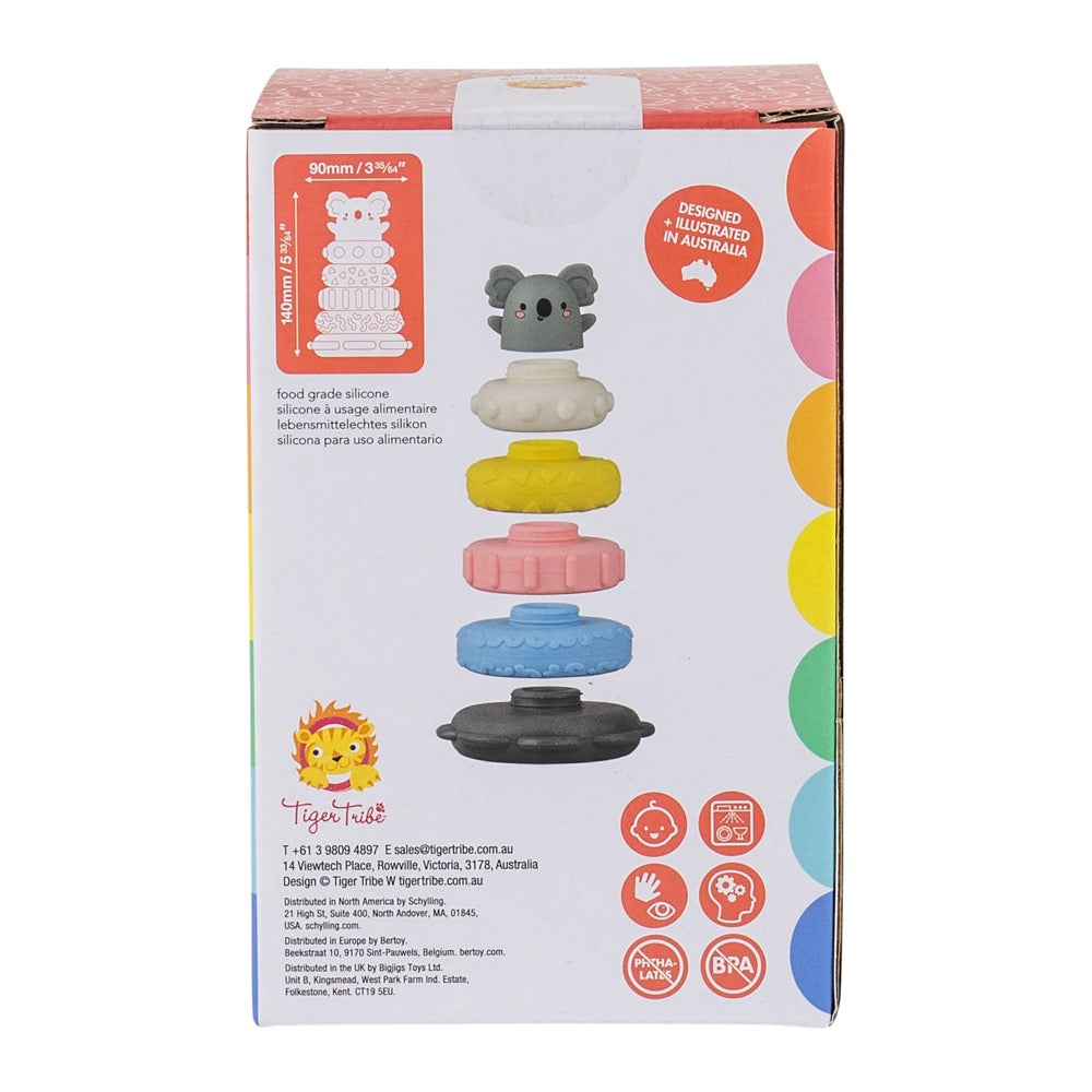 TIGER TRIBE SILICONE STACKER KOALA