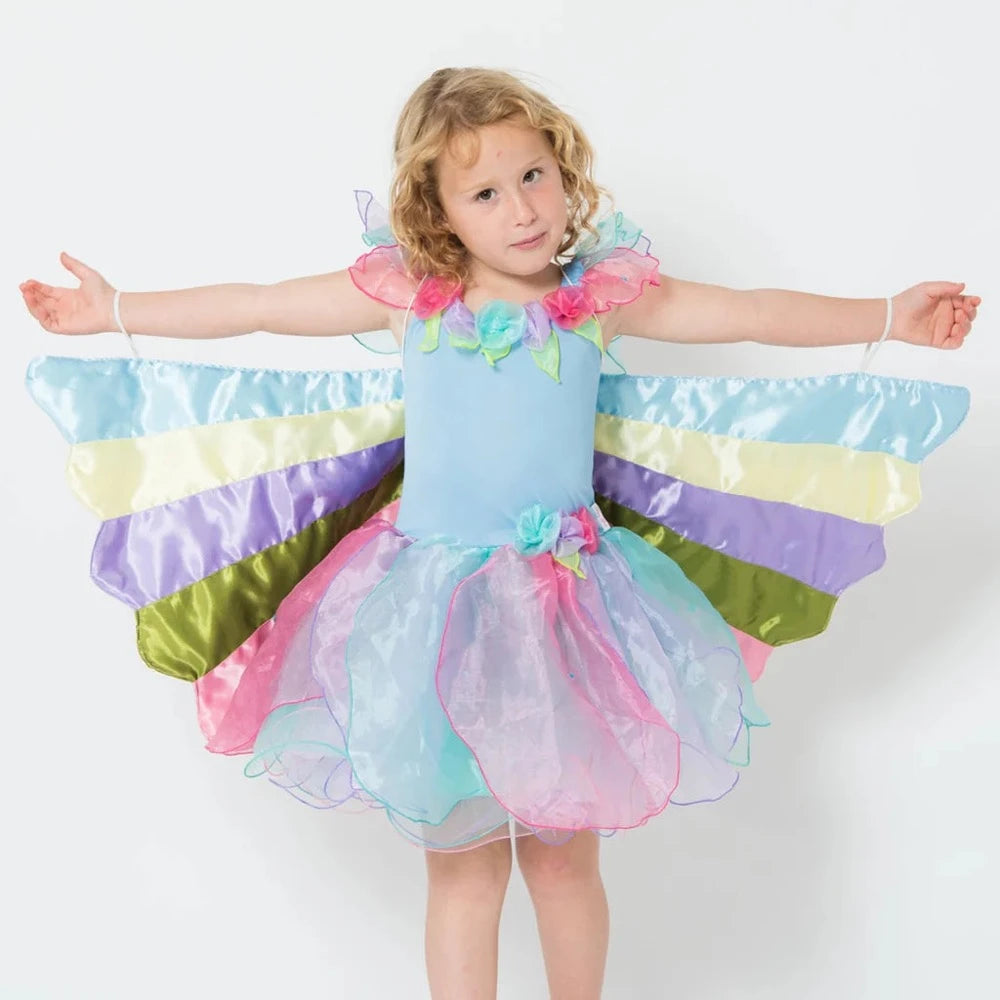 FAIRY GIRLS VERY HUNGRY CATERPILLAR WINGS PASTEL