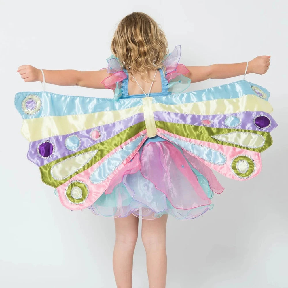 FAIRY GIRLS VERY HUNGRY CATERPILLAR WINGS PASTEL