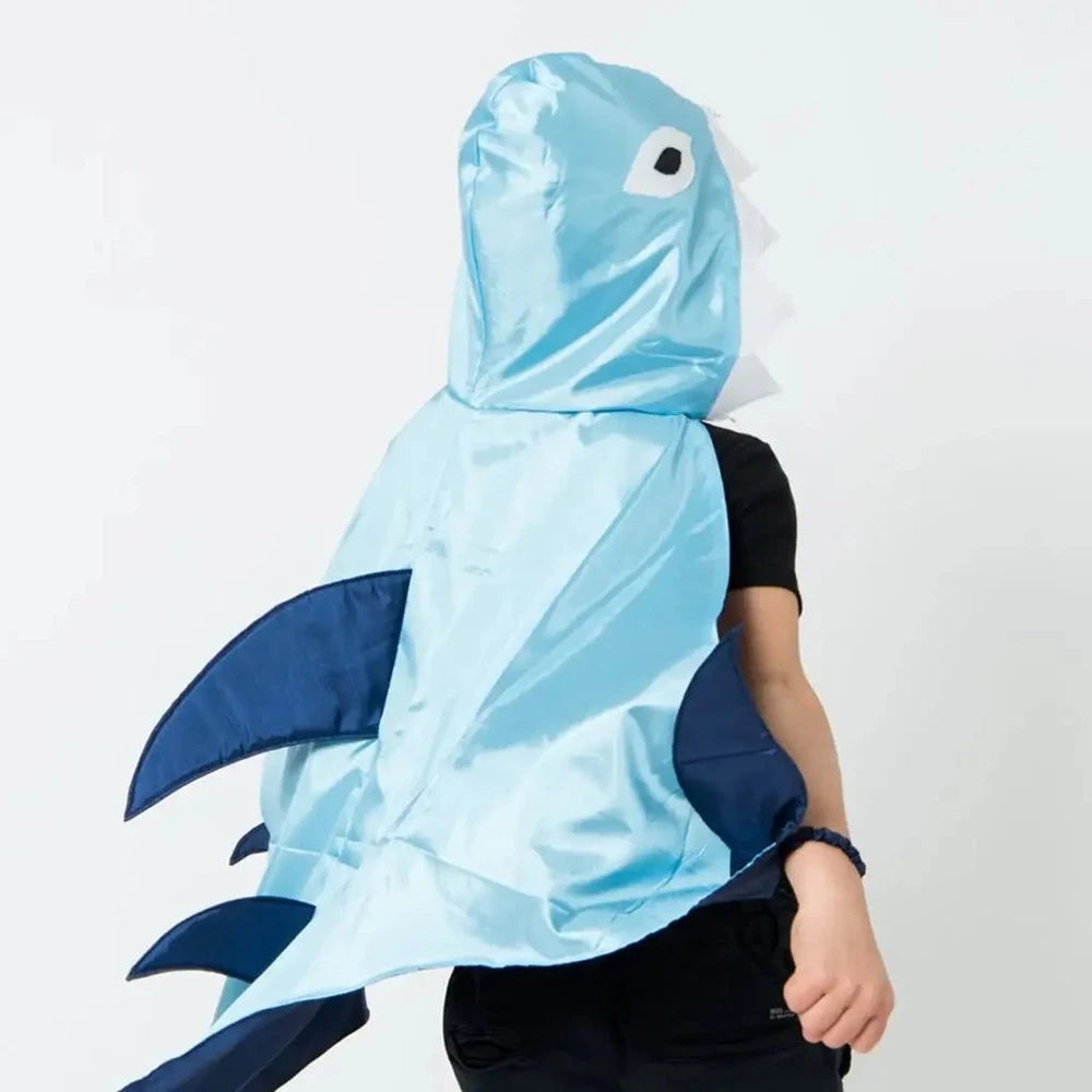 FAIRY GIRLS SHARK CAPE