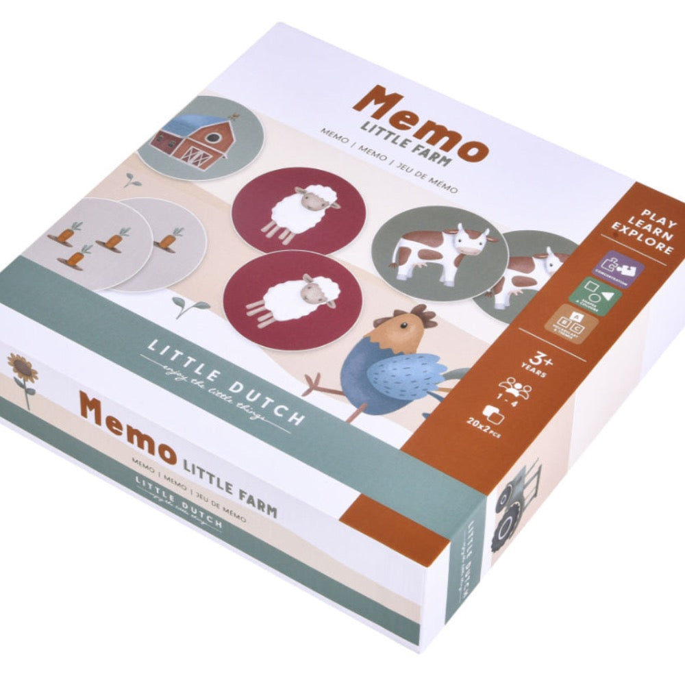 LITTLE DUTCH LITTLE FARM MEMO MEMORY GAME