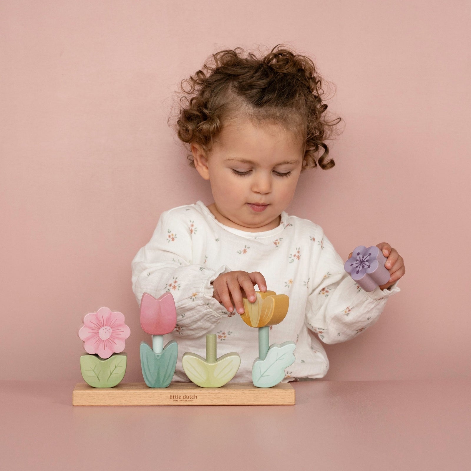 LITTLE DUTCH FAIRY GARDEN STACKING PUZZLE