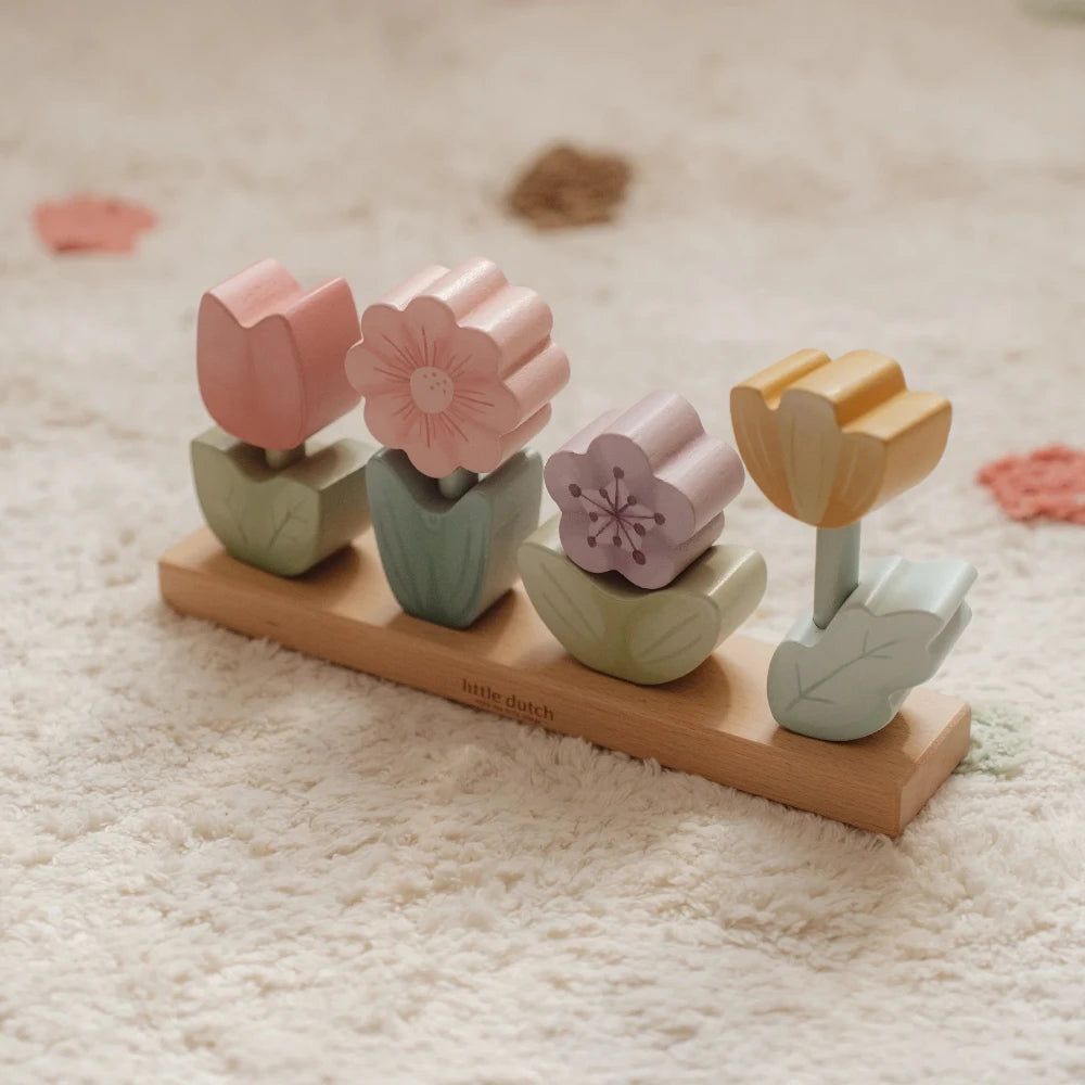 LITTLE DUTCH FAIRY GARDEN STACKING PUZZLE
